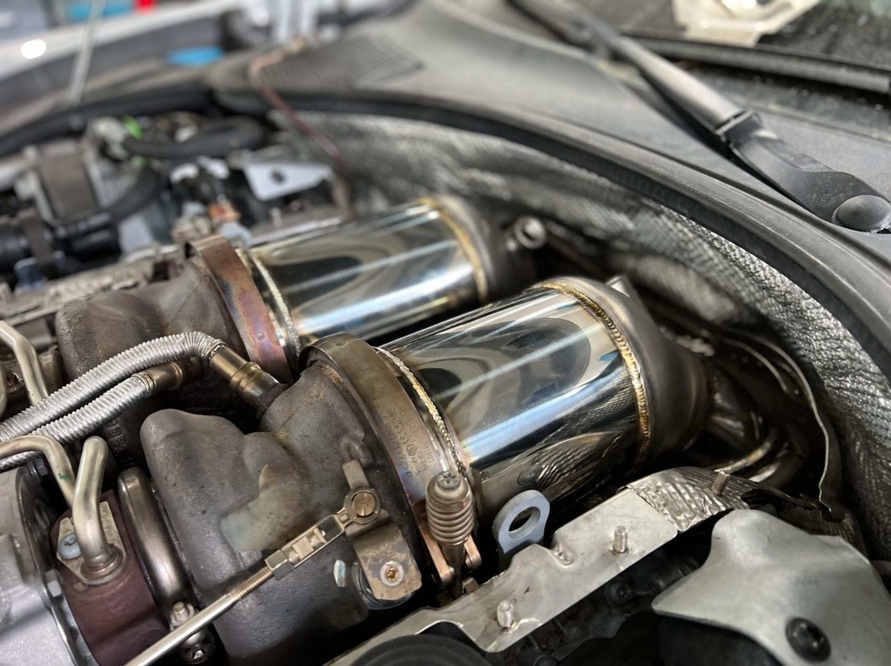 Porsche Panamera 971 4.0T Catless Downpipe
