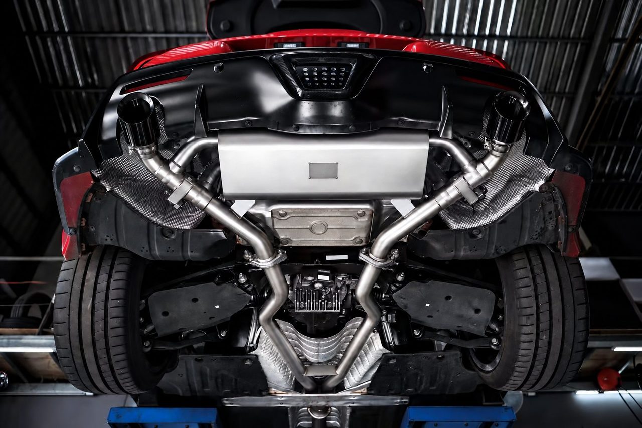 Toyota Supra 3.0T Abgasanlage aus Edelstahl