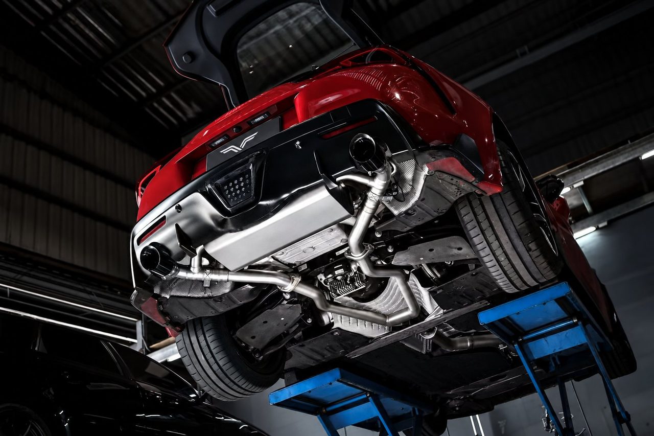 Toyota Supra 3.0T Abgasanlage aus Edelstahl