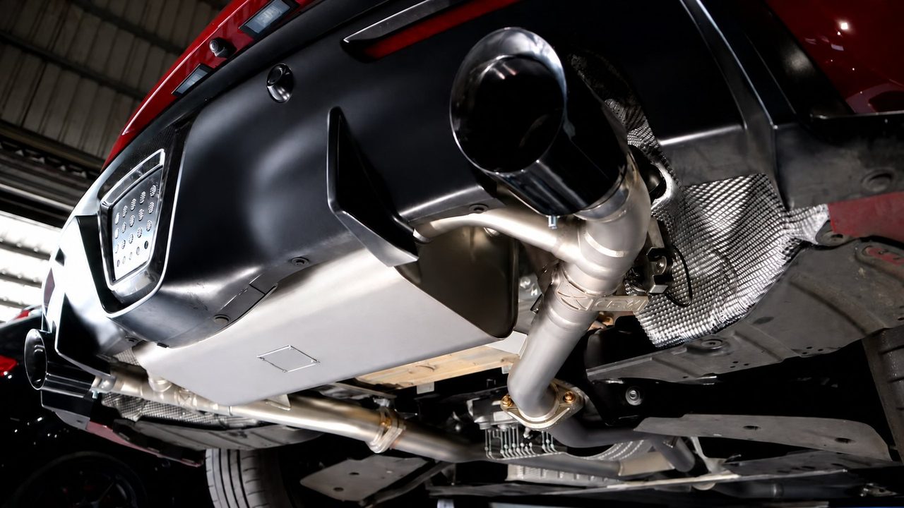 Toyota Supra 3.0T Abgasanlage aus Edelstahl