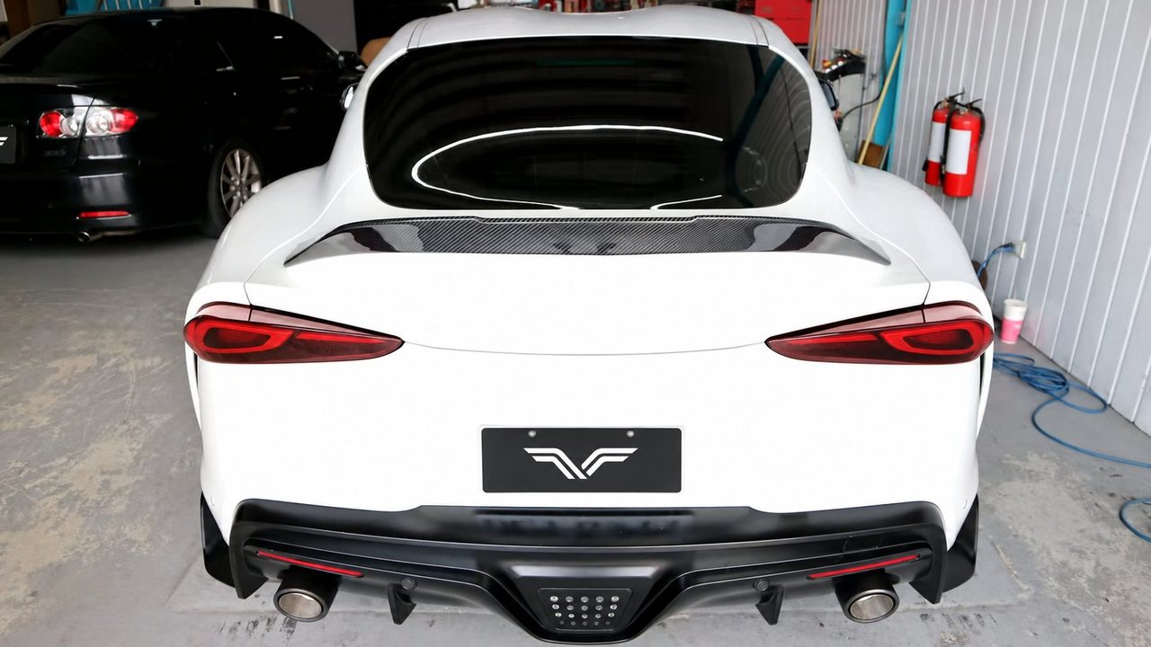 Toyota Supra 3.0T Titanium Cat-back