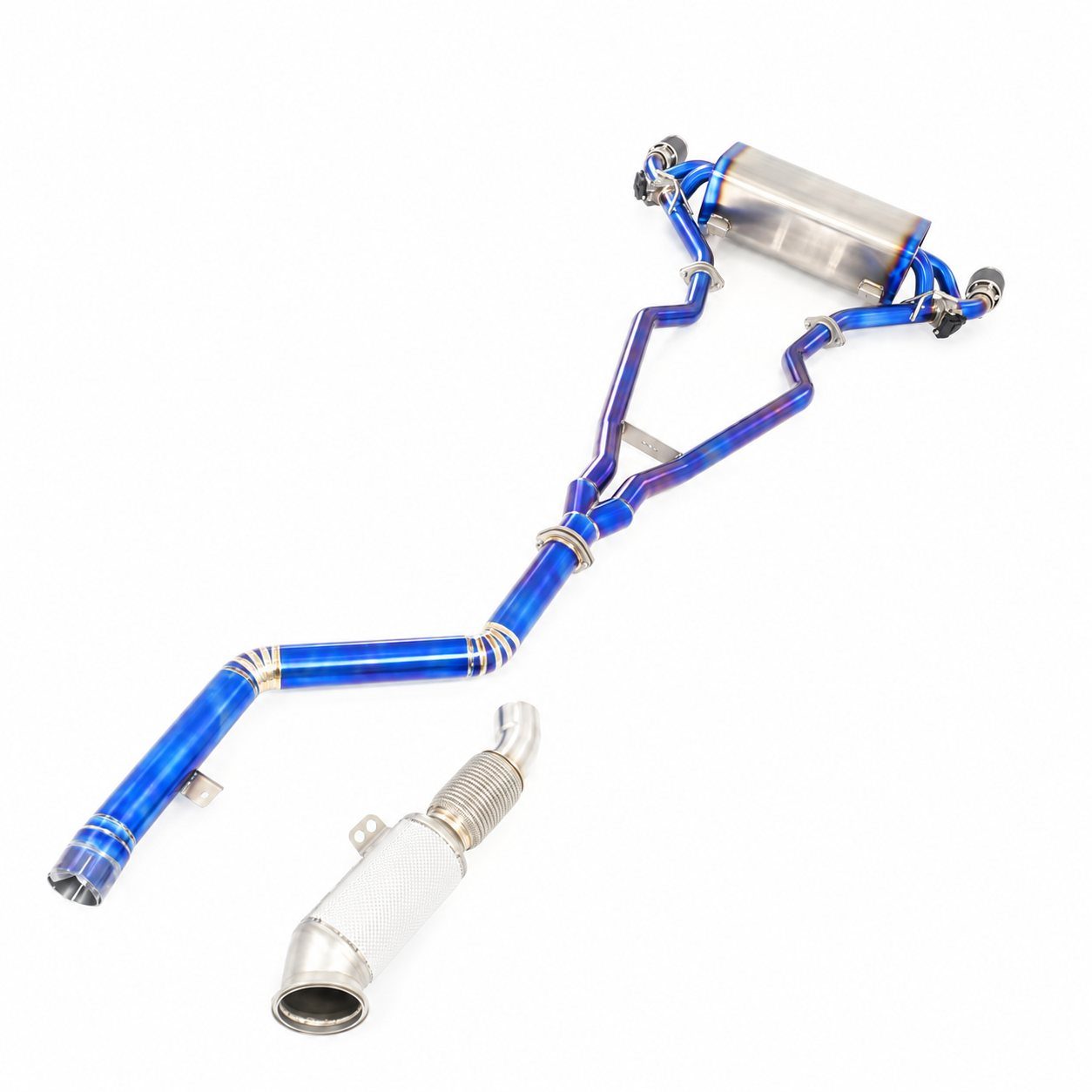 Toyota Supra 3.0T Titanium Cat-back