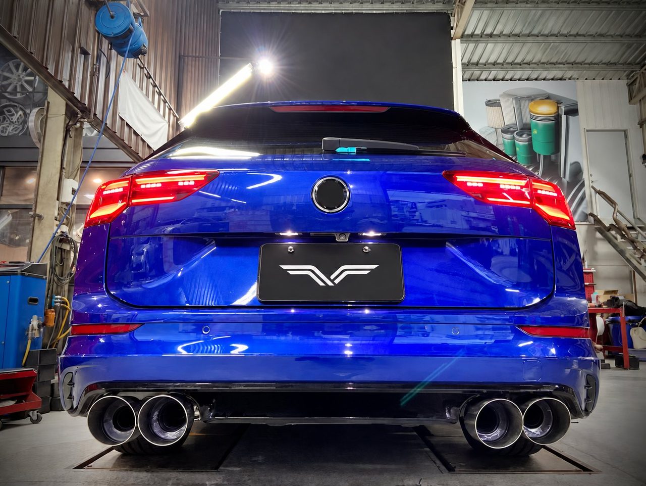 Volkswagen Golf MK8 R Variant Stainless Cat-back